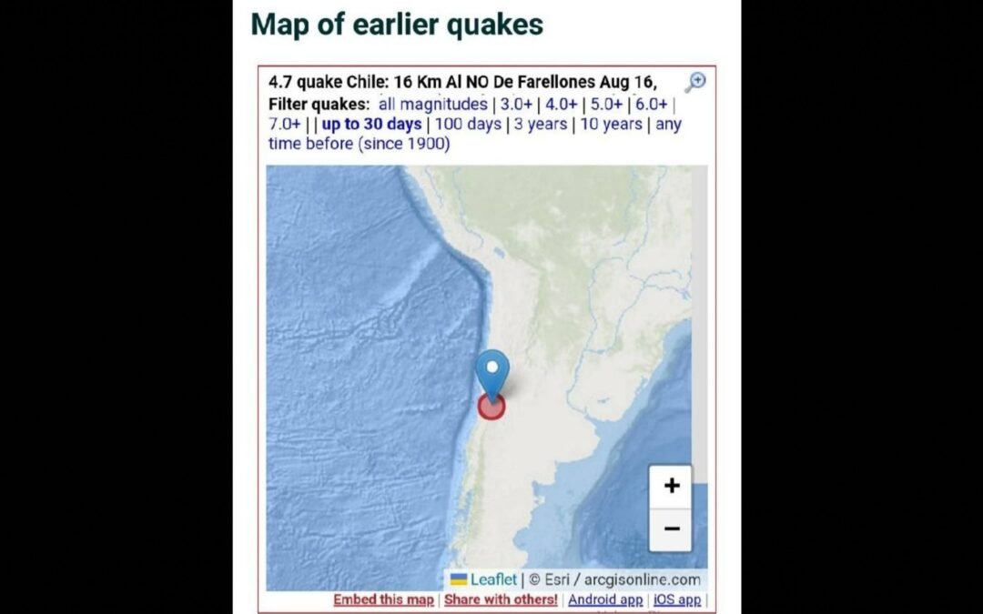 I Felt the Earthquake